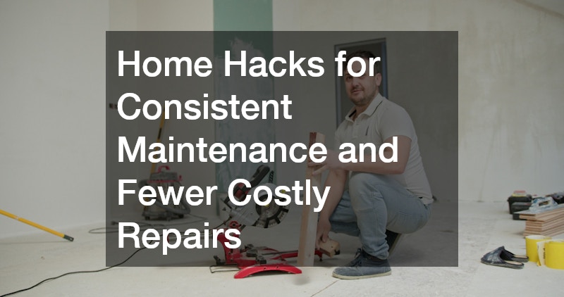 Home Hacks for Consistent Maintenance and Fewer Costly Repairs
